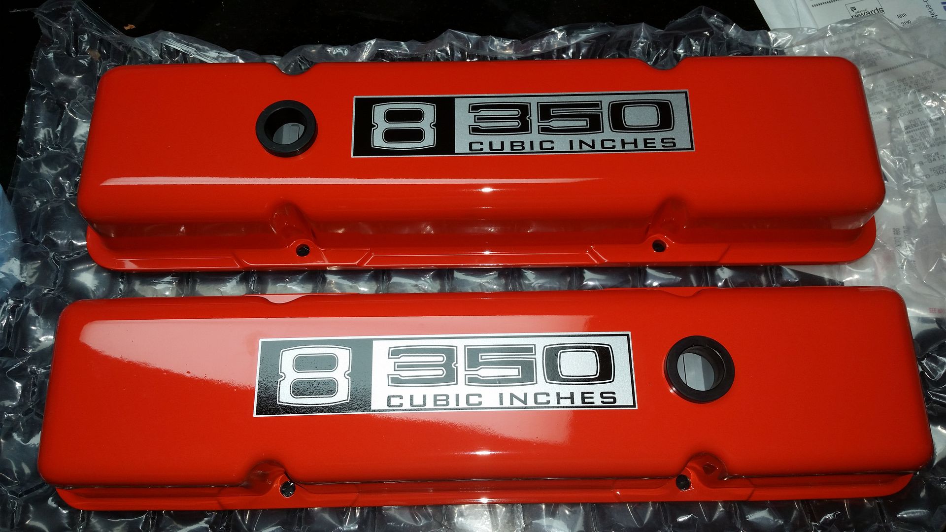 GA 7071 Valve Cover Decal Page 4 The 1947 Present Chevrolet